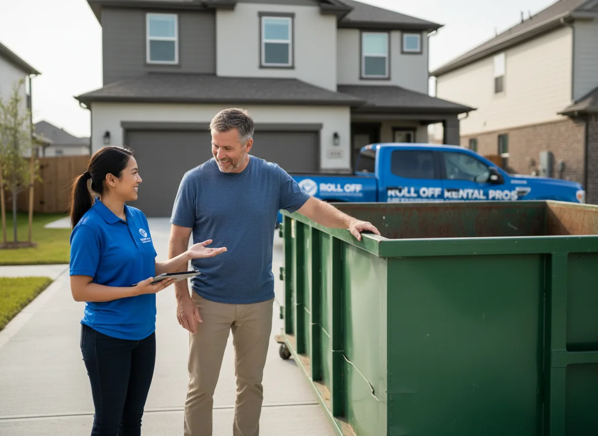 Roll Off Dumpster Rental Foss, OK FAQs